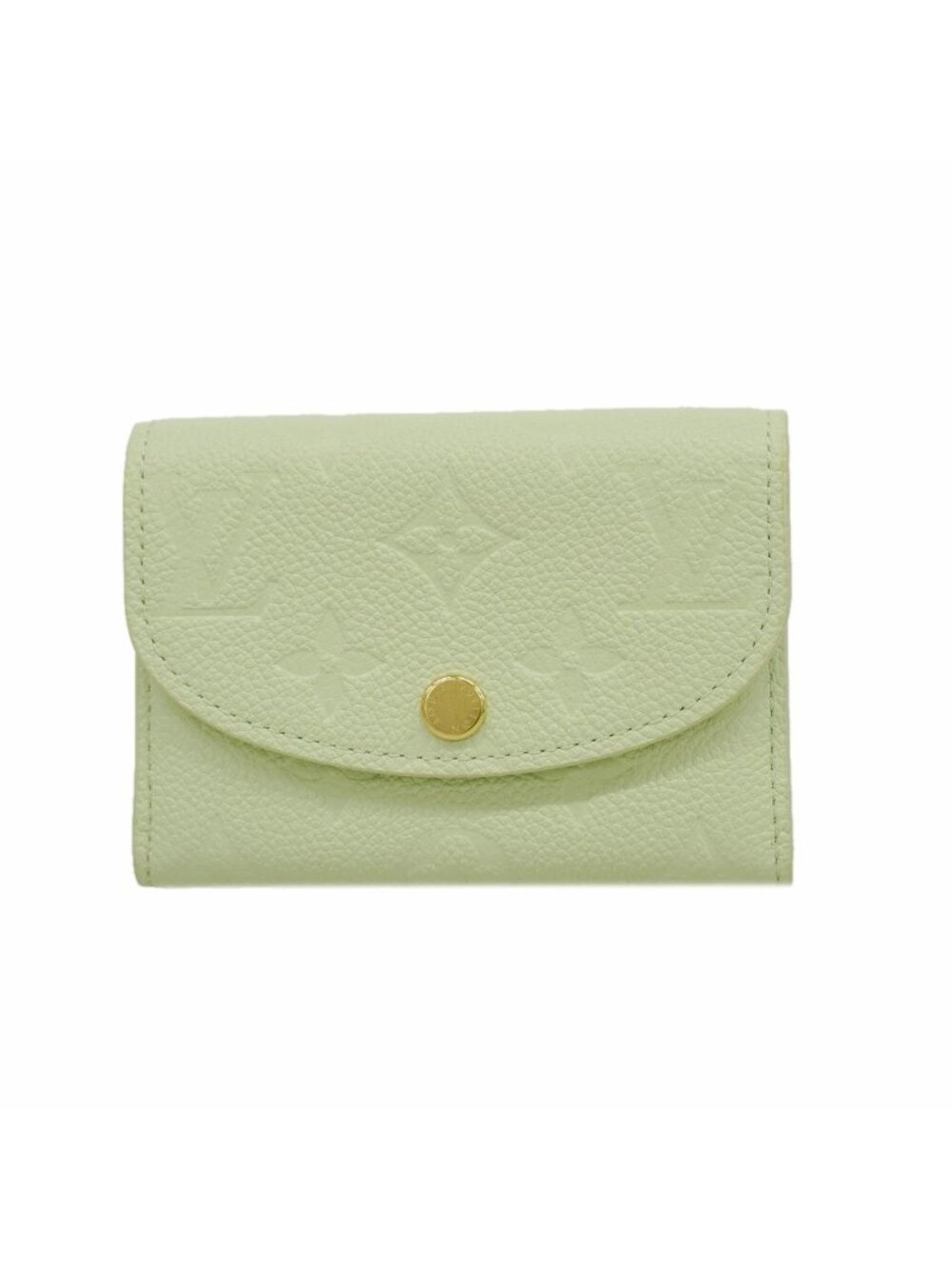 Louis Vuitton Coin Purse Monogram Empreinte Porte Monnaie Rosalie Green Tee